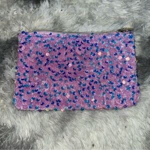 Purple sequin Ipsy bag BOGO